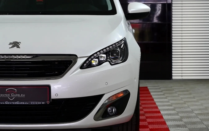 Peugeot 308 cena 47777 przebieg: 133000, rok produkcji 2016 z Sanok małe 667